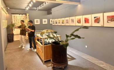 “素心蕴美”林锦春画展携手桭兴堂，艺术赋能产业文创产品发布会盛大开幕